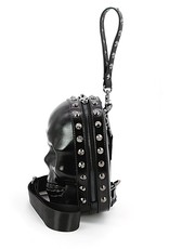 Dark Desire Gothic tassen Steampunk tassen - Gothic 3D Skull sling bag