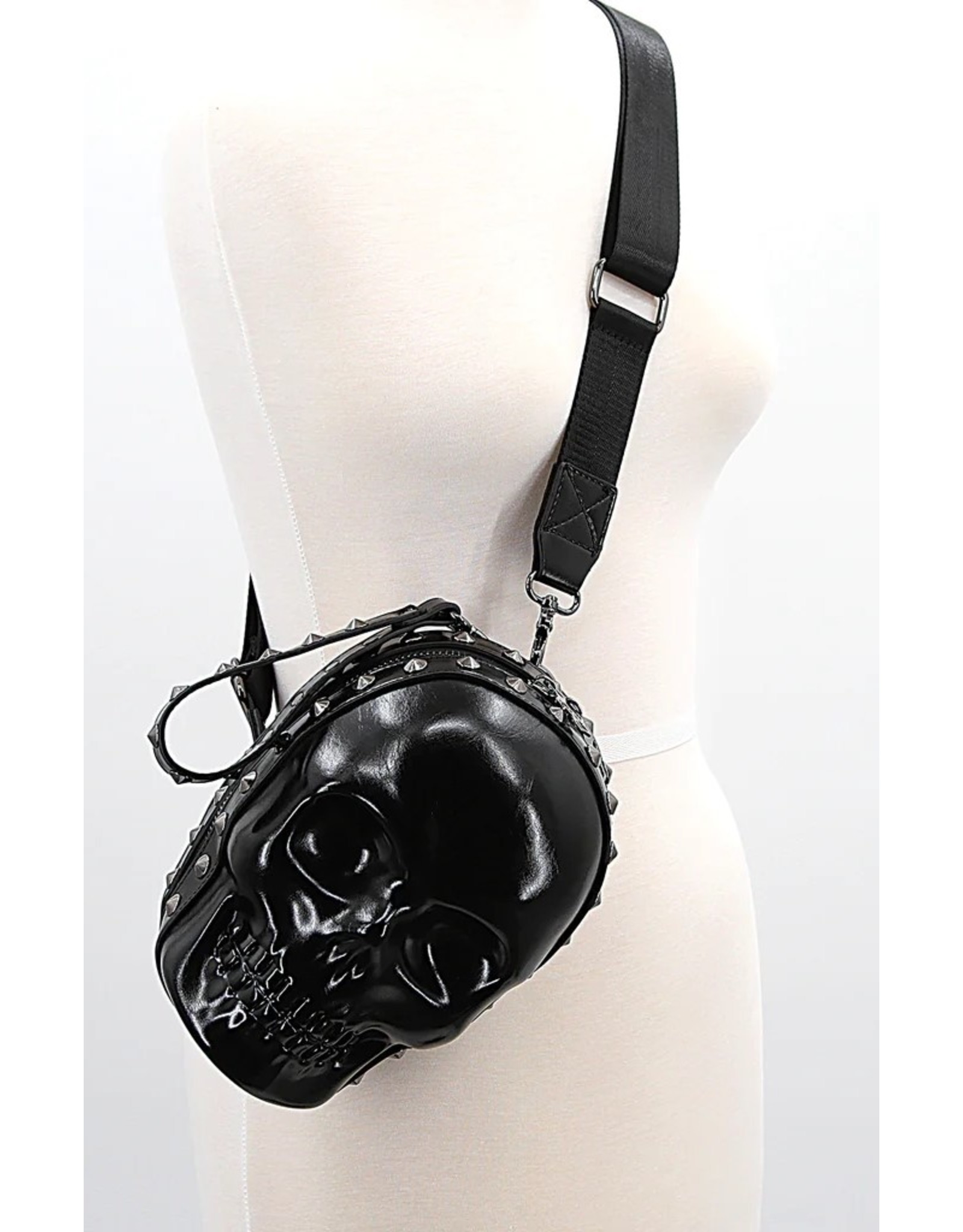 Dark Desire Gothic bags Steampunk bags - Gothic 3D Skull sling bag