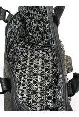 Dark Desire Gothic bags Steampunk bags - Gothic Handbag with metal Skulls and Studs