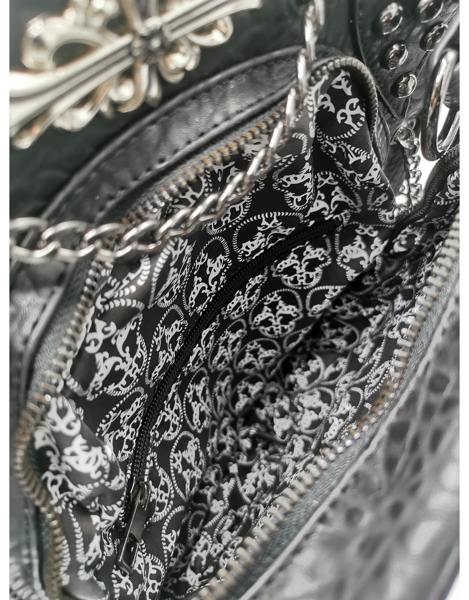 Dark Desire Gothic tassen Steampunk tassen -  Gothic Rugtas-Schoudertas-Crossbody met Schedel