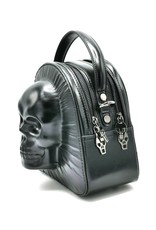 Dark Desire Gothic bags Steampunk bags -  Gothic Shoulder bag with 3d Skull