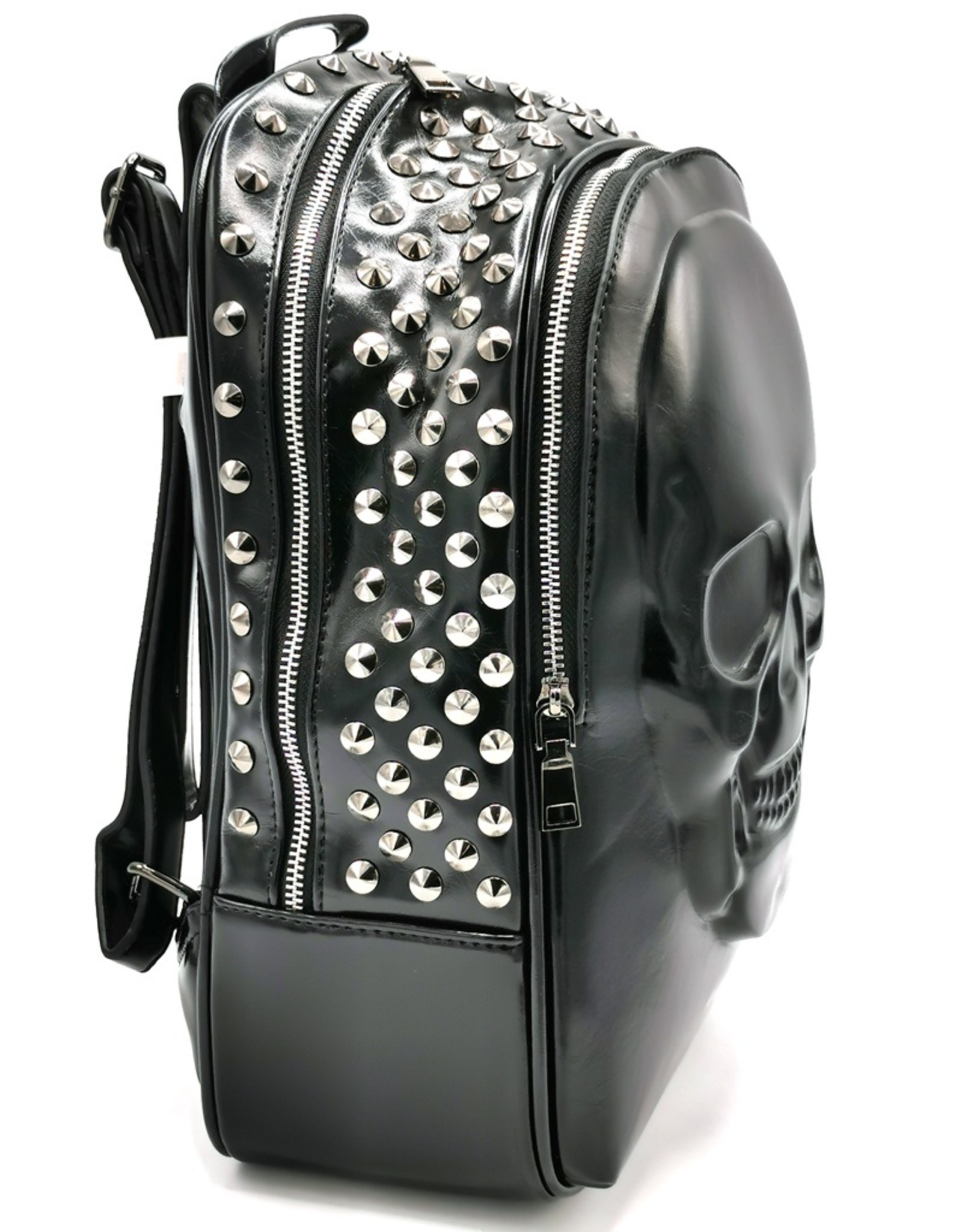 Dark Desire Gothic bags Steampunk bags -  Gothic Backpack with Skull and Studs