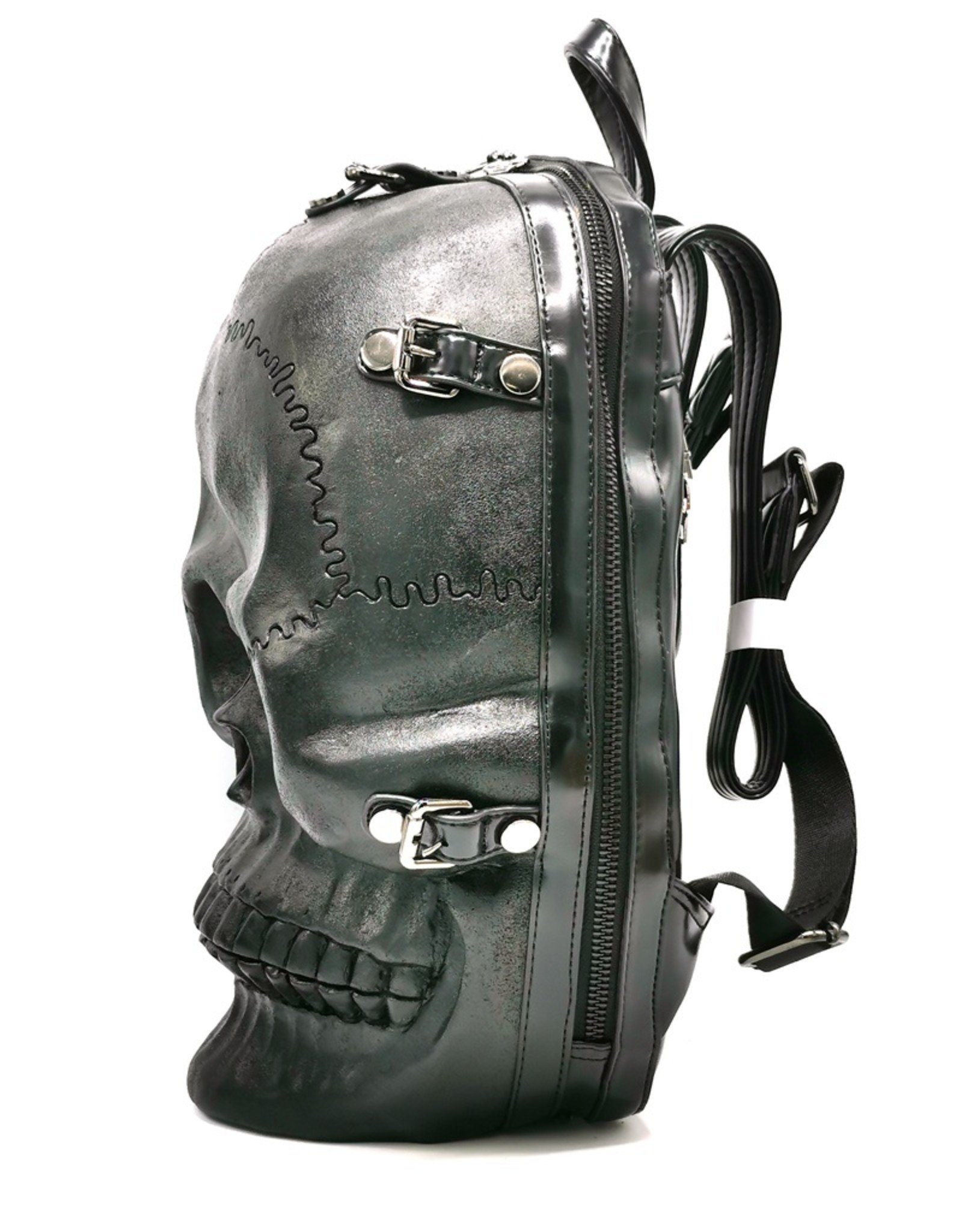 Dark Desire Gothic bags Steampunk bags - Skull Backpack Hard Molded XL black