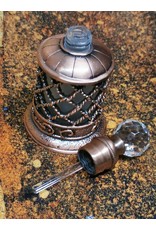 Trukado Miscellaneous - Mini Perfume Bottle with Crystal Cap Vintage look bronze