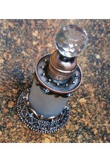 Trukado Miscellaneous -  Vintage Mini Parfumfles met Kristallen en Brons