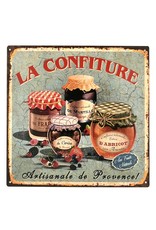 Trukado Miscellaneous - Vintage Metal plaque  La Confiture 30cm x 30cm