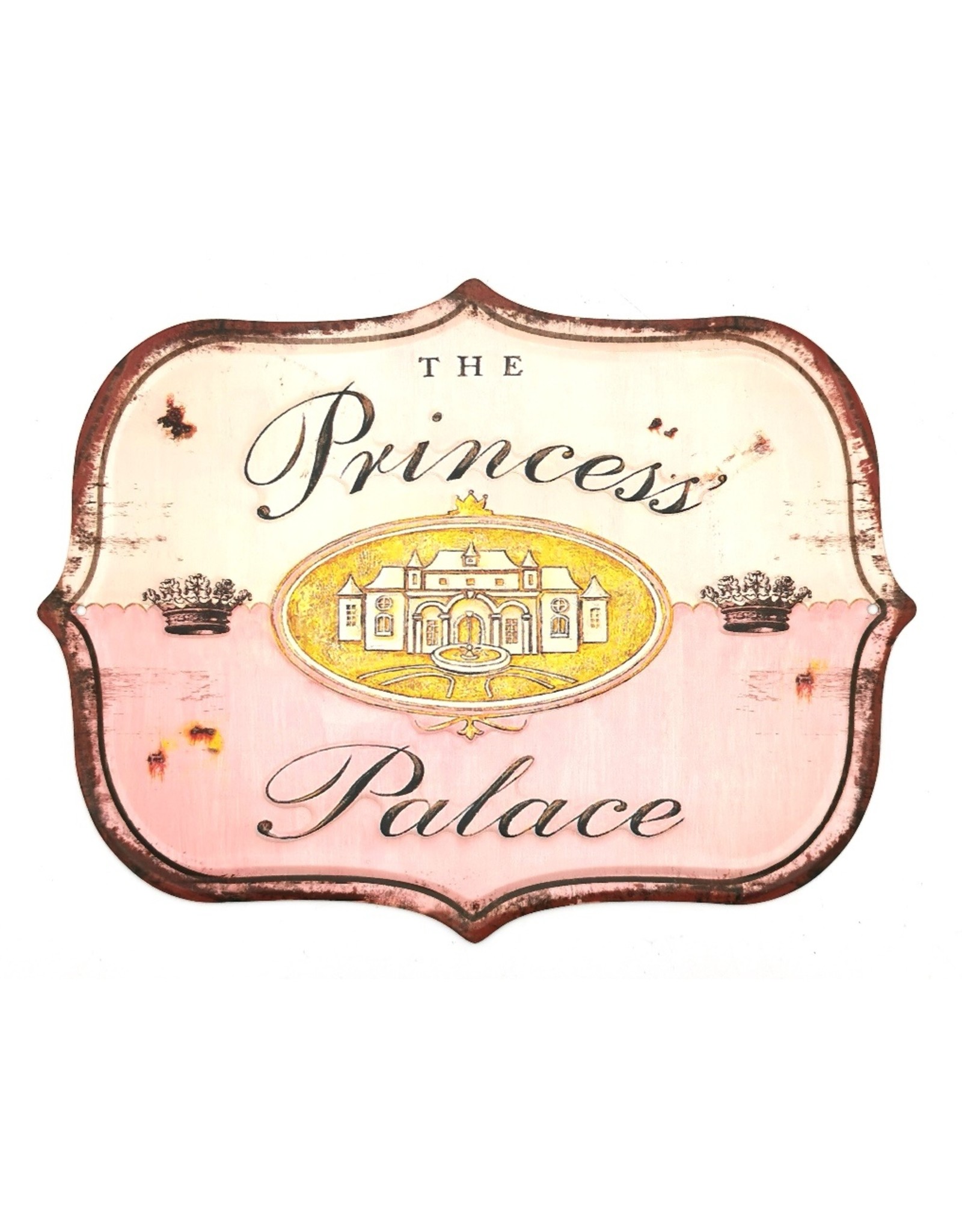 Trukado Miscellaneous - Princess Palace Vintage Metalen bord