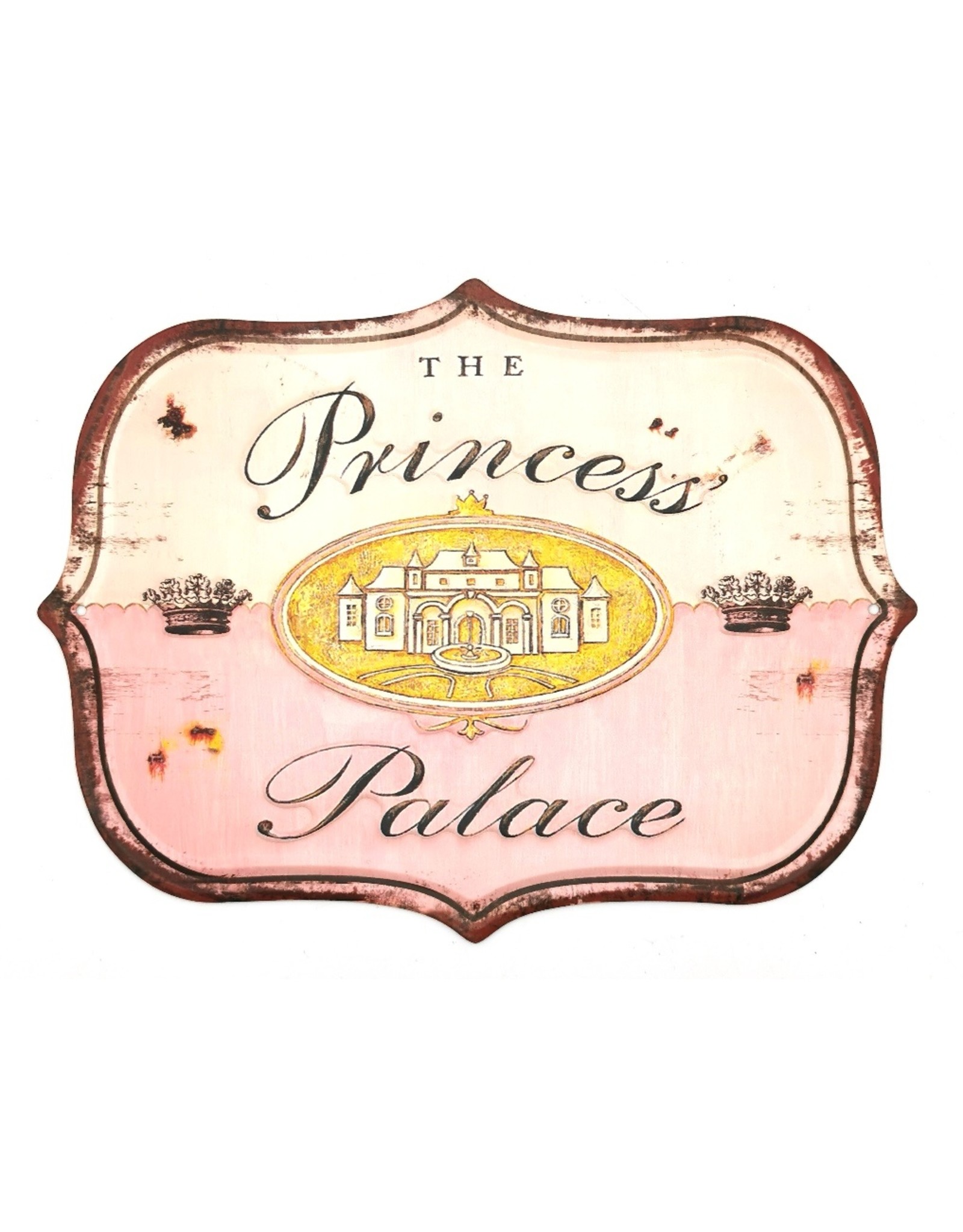 Trukado Miscellaneous - Princess Palace Vintage Metalen bord