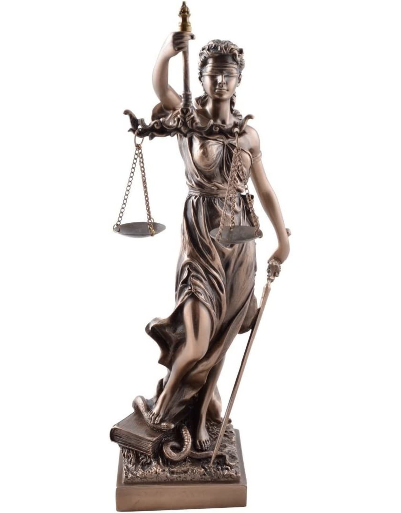 Veronese Design Giftware Figurines Collectables - Justice Roman Goddess of Justice Veronese Design