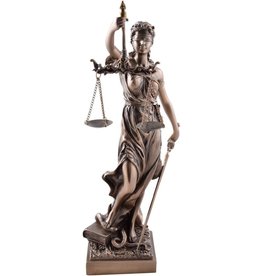 Veronese Design Justice 33cm Roman Goddess of Justice Veronese Design