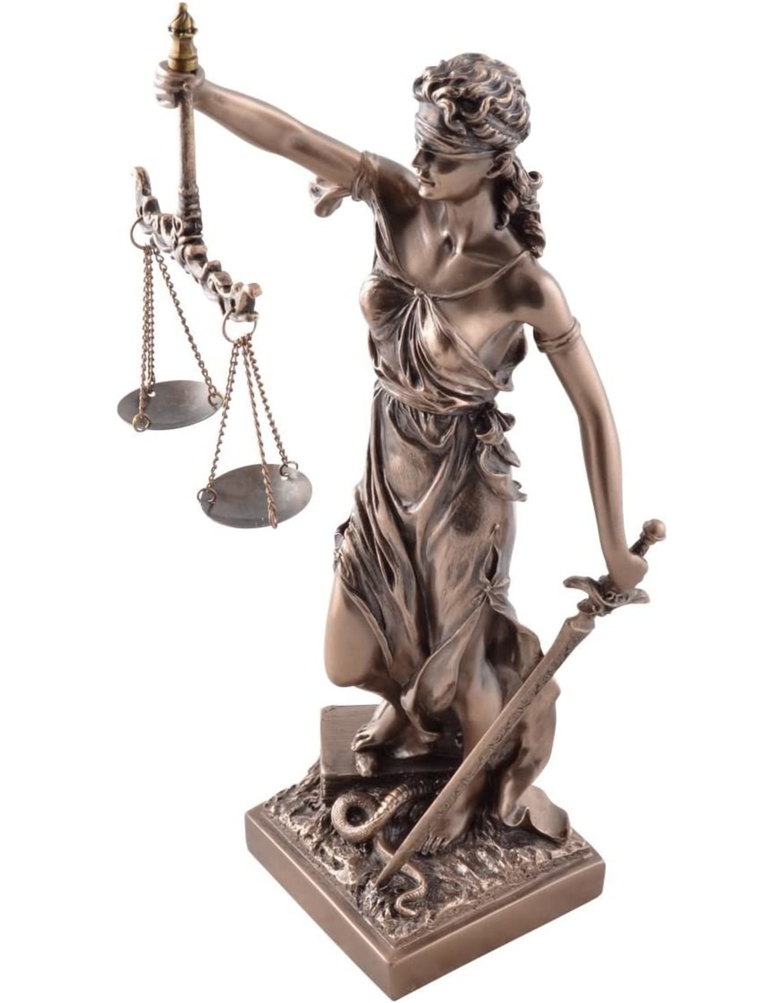 Veronese Design Giftware Figurines Collectables - Justice Roman Goddess of Justice Veronese Design