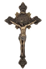 Veronese Design Giftware & Lifestyle - Sint Benedictus Crucifix (aan de muur en staand)