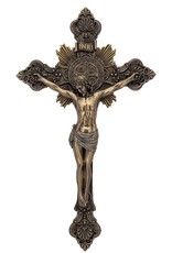 Veronese Design Giftware & Lifestyle - St Benedict's Crucifix (on the wall and standing)