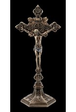 Veronese Design Giftware & Lifestyle - Sint Benedictus Crucifix (aan de muur en staand)