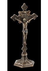 Veronese Design Giftware & Lifestyle - Sint Benedictus Crucifix (aan de muur en staand)