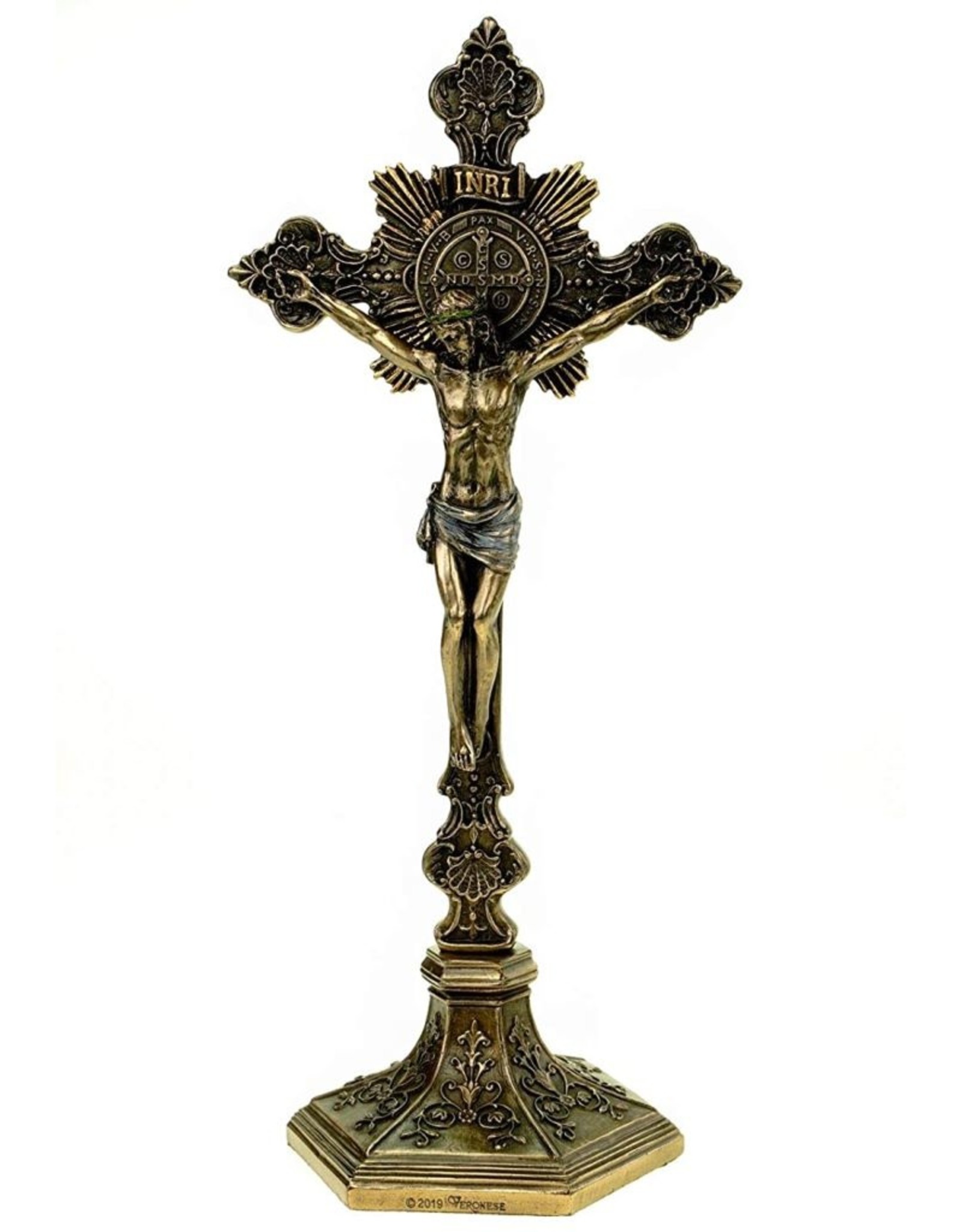 Veronese Design Giftware & Lifestyle - St Benedict's Crucifix (on the wall and standing)