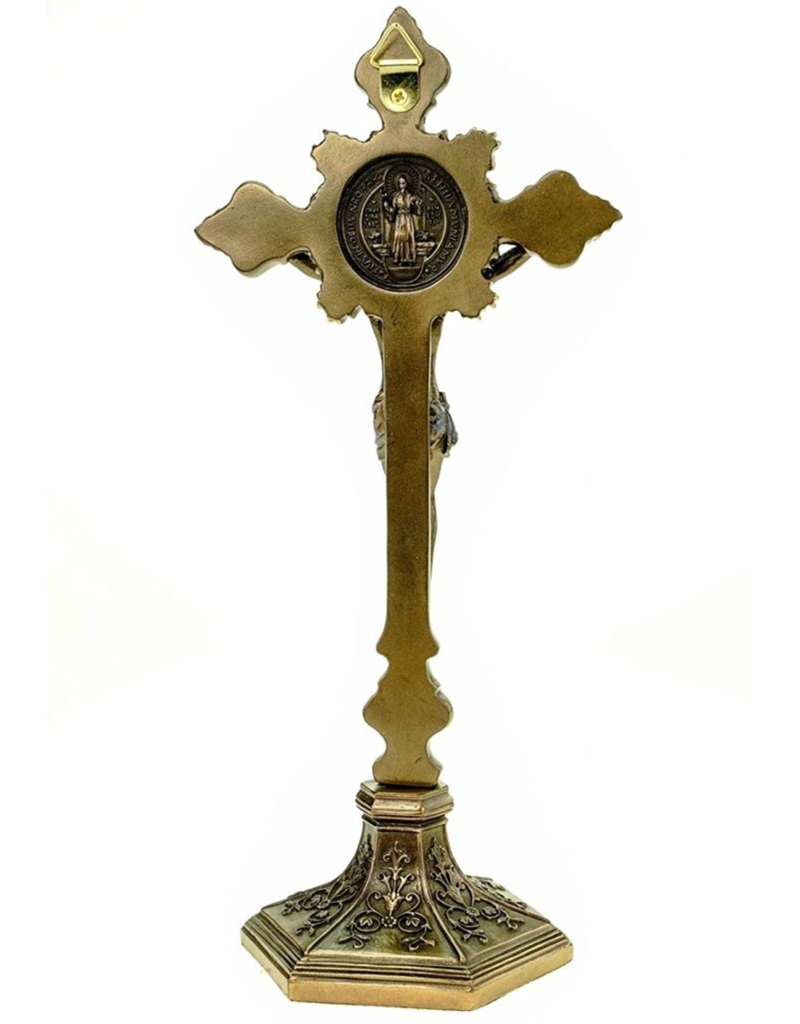 Veronese Design Giftware & Lifestyle - Sint Benedictus Crucifix (aan de muur en staand)