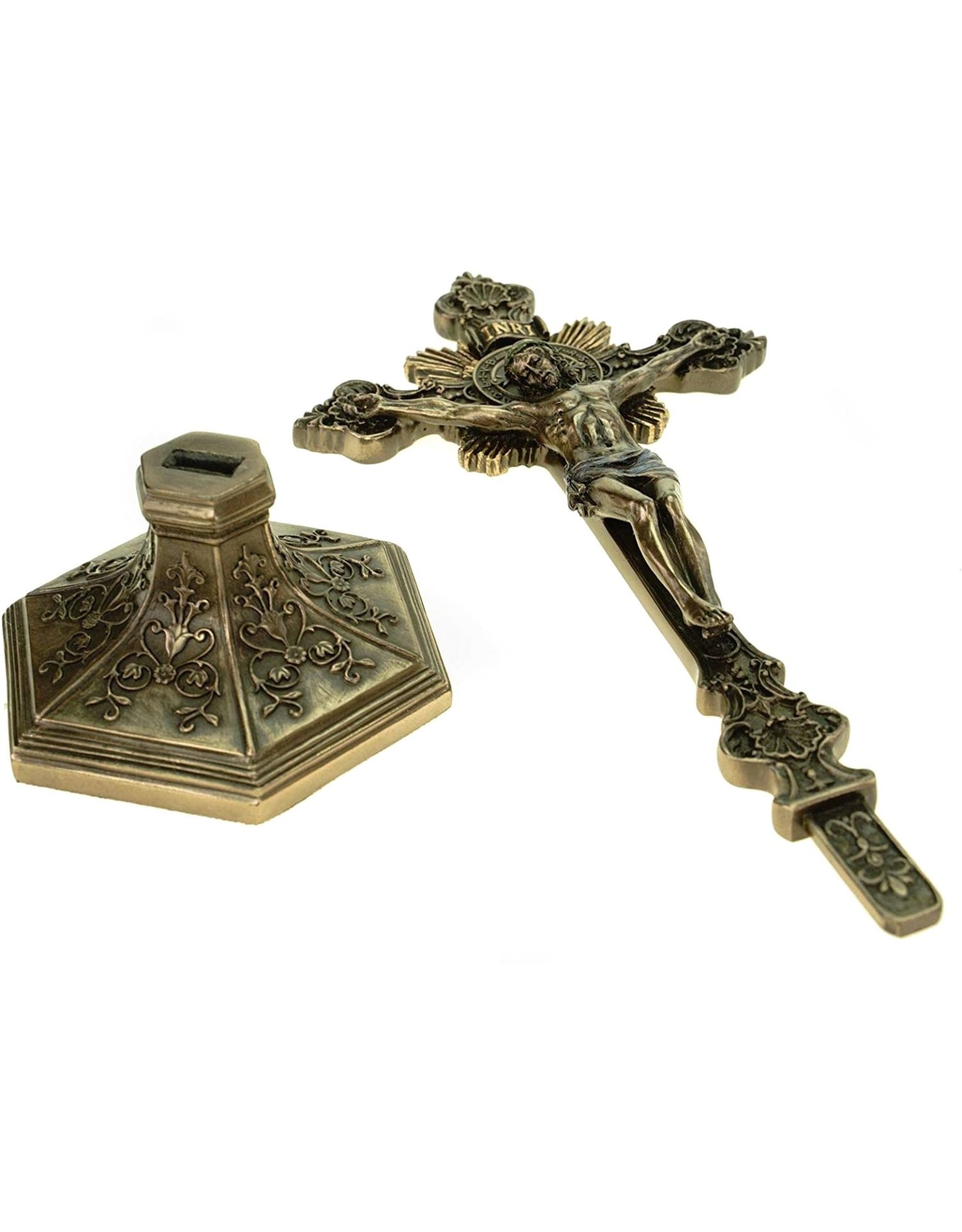 Veronese Design Giftware & Lifestyle - Sint Benedictus Crucifix (aan de muur en staand)