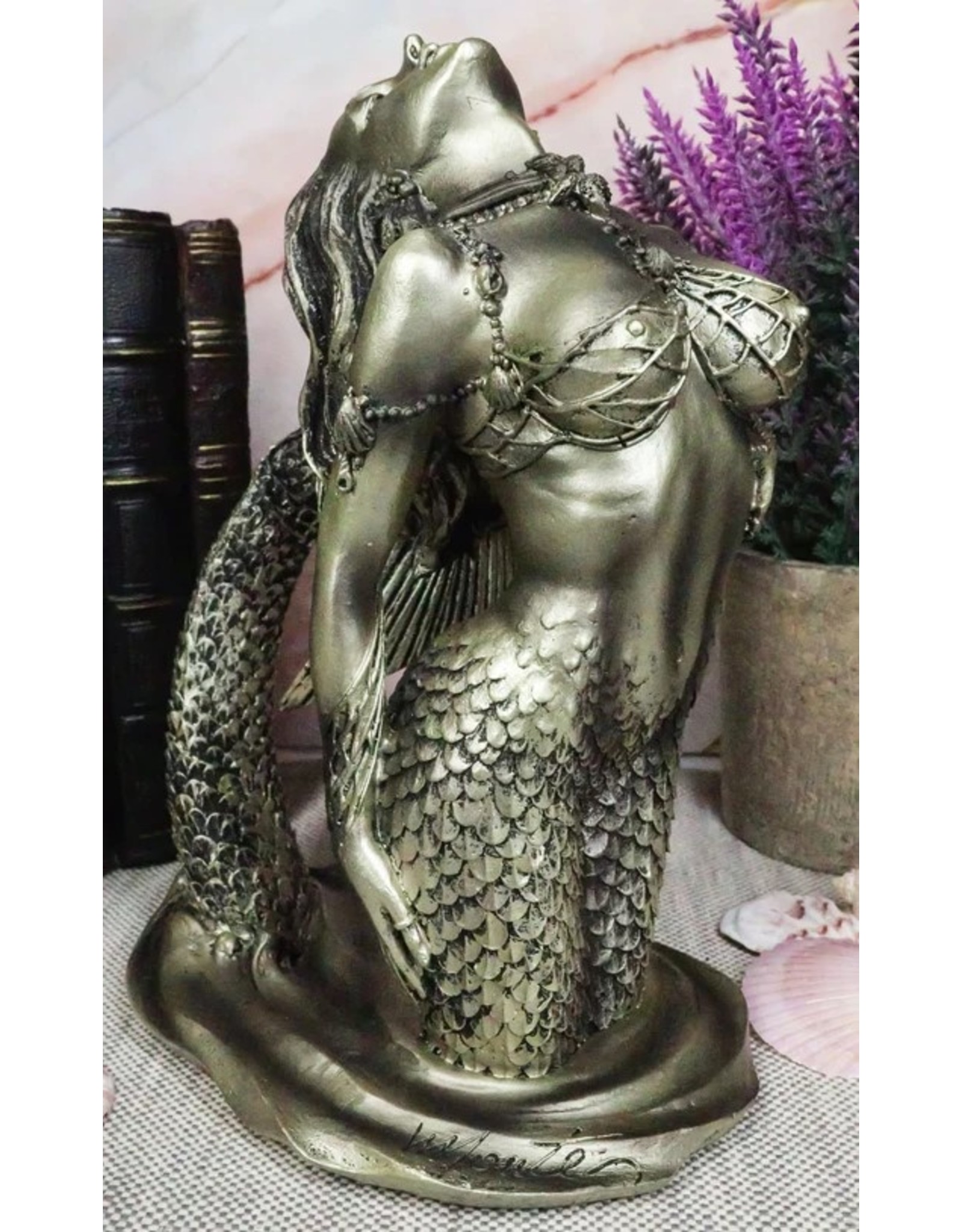 Veronese Design Giftware & Lifestyle - Monte M. Moore Mermaid rising out of the water, Veronese Design