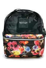 Dr. Faust Gothic bags Steampunk bags - Dr. Faust Flower Skulls Backpack Brat