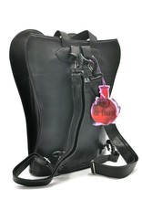 Dr. Faust Gothic bags Steampunk bags - Dr. Faust Extravagant Corset Handbag-Backpack black