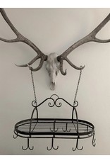 Trukado Miscellaneous - Iron Pot and Pan Rack Herbs Rack Medium