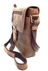 HillBurry Leather bags - Hillburry leather shoulder bag with buckle
