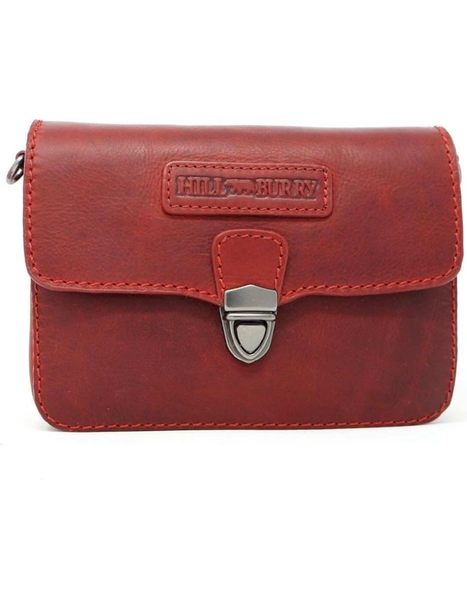 HillBurry Leather bags - HillBurry Leather Shoulder Bag Festival Bag Red
