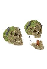 Trukado Miscellaneous -  Skull with Bats Candleholder