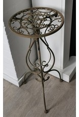 Trukado Miscellaneous - Iron Vintage Plant Table - Side Table