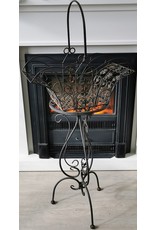 Trukado Miscellaneous - Iron Vintage Plant Table rust brown