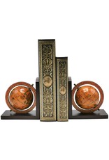 Trukado Miscellaneous - Globe bookends set of 2