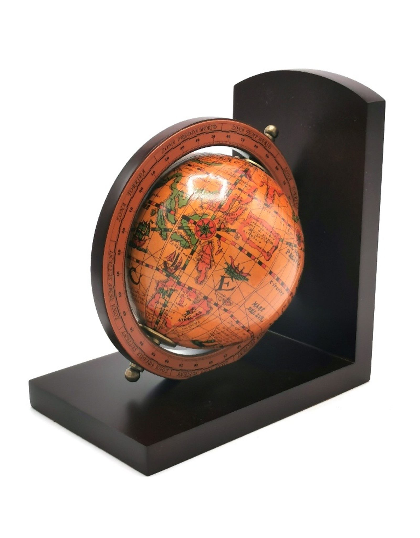 Trukado Miscellaneous - Globe bookends set of 2
