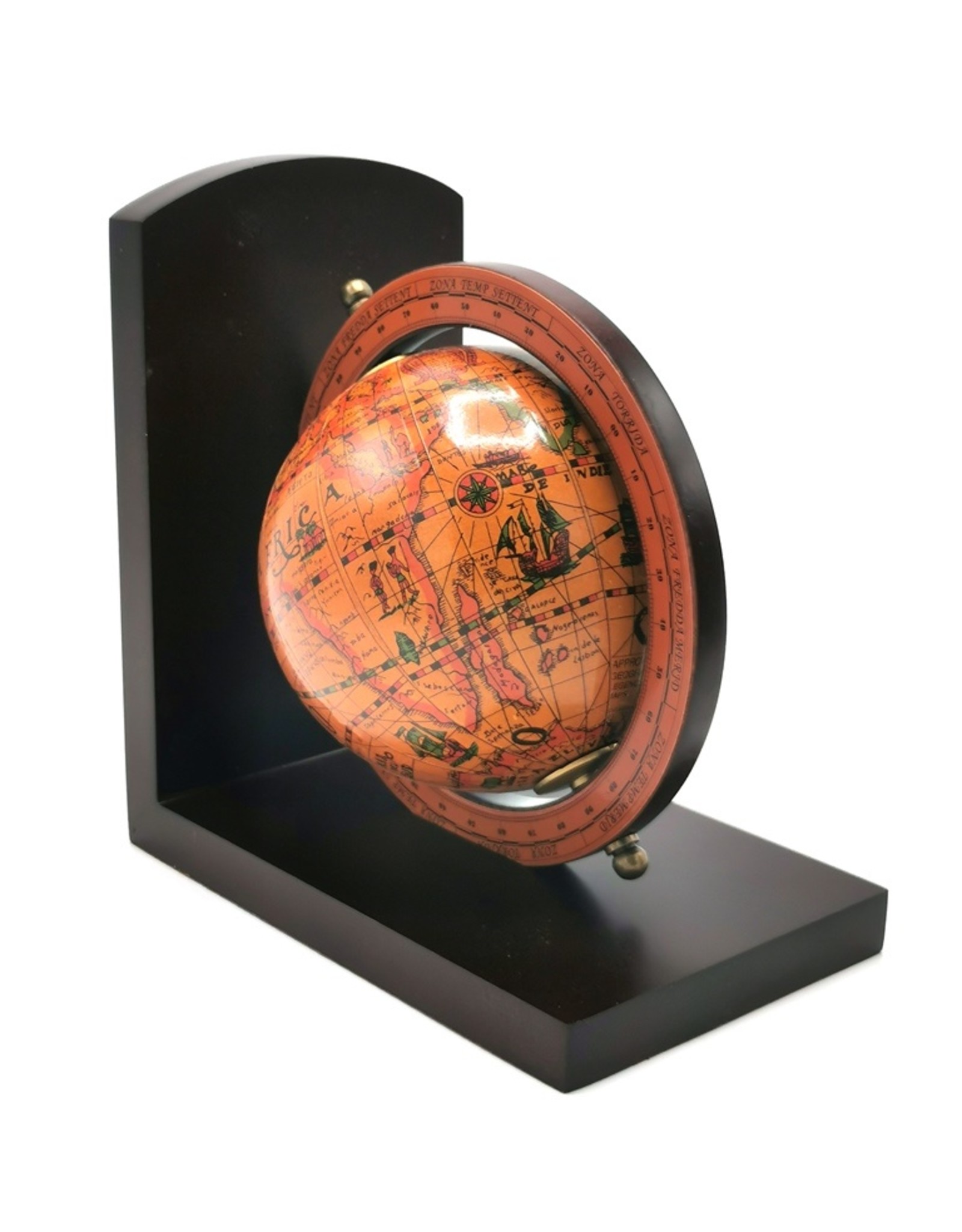 Trukado Miscellaneous - Globe bookends set of 2