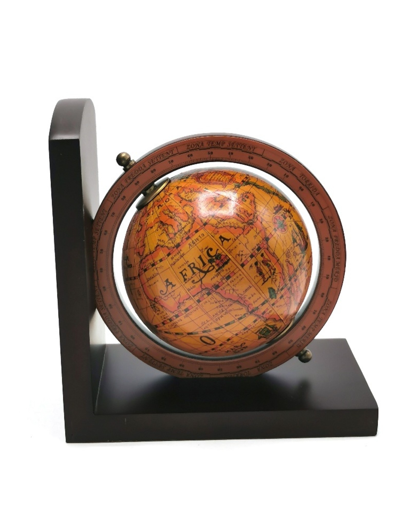 Trukado Miscellaneous - Globe bookends set of 2