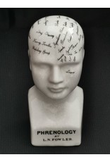 Trukado Miscellaneous -    Phrenology Keramiek Hoofd Small (14cm)