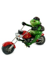 Goldbach Giftware & Lifestyle - Frog on Chopper figurine - 20cm