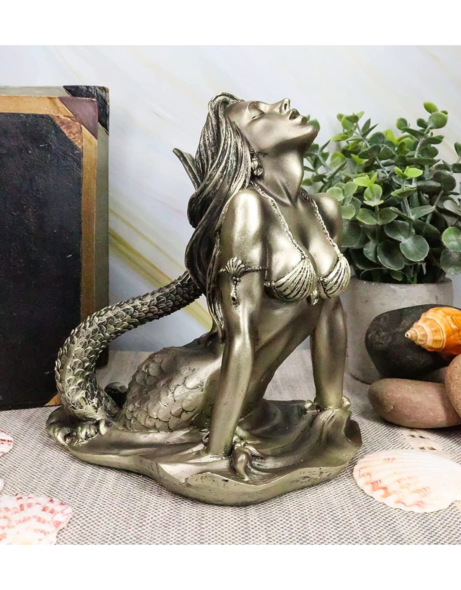 Monte M. Moore Giftware & Lifestyle -  Mermaid looking into the sun Monte M. Moore
