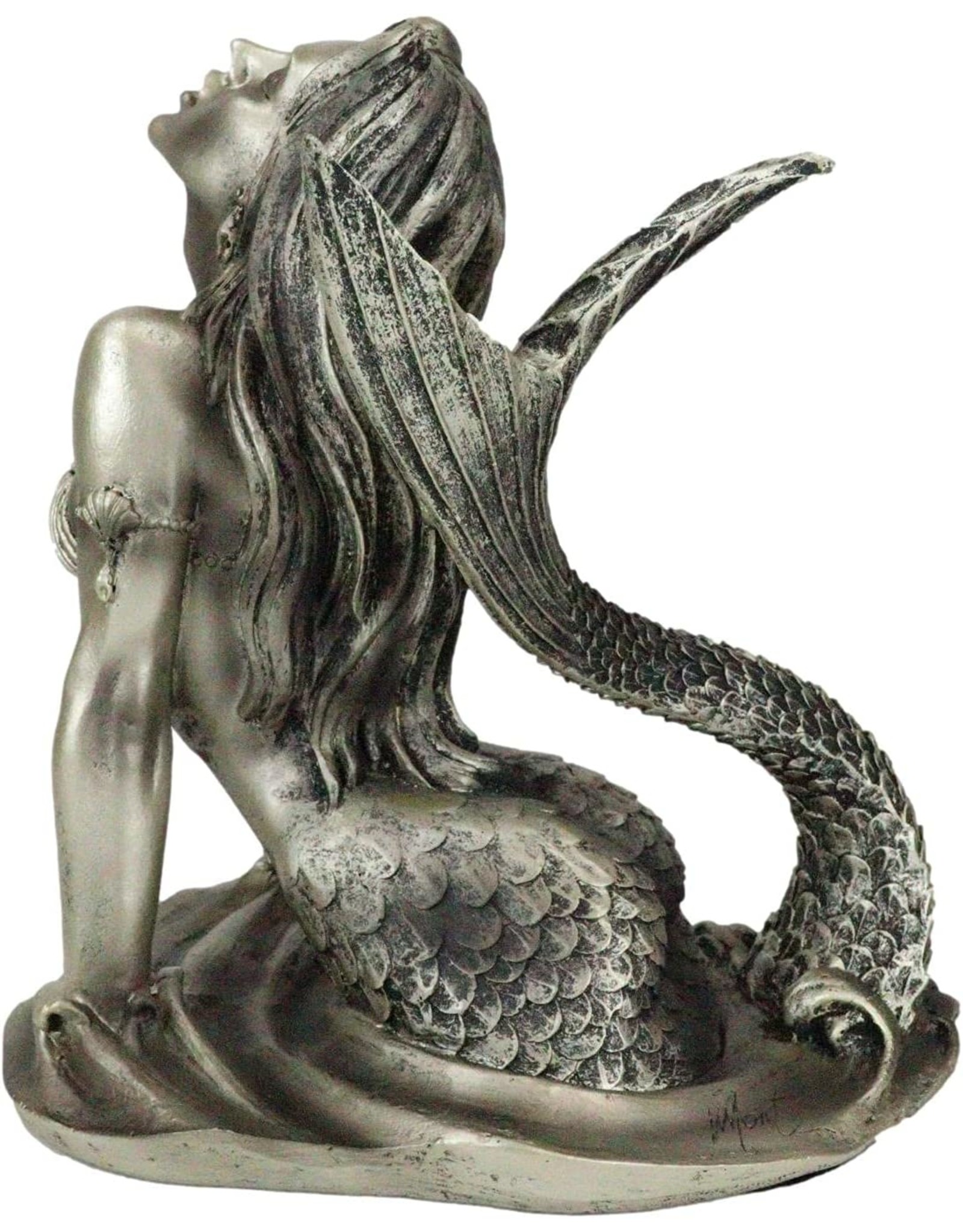 Monte M. Moore Giftware & Lifestyle -  Mermaid looking into the sun Monte M. Moore