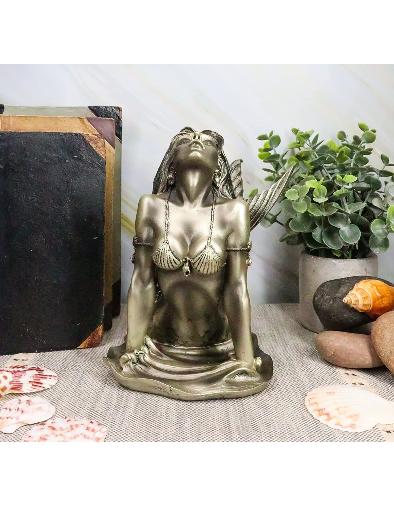 Monte M. Moore Giftware & Lifestyle -  Mermaid looking into the sun Monte M. Moore