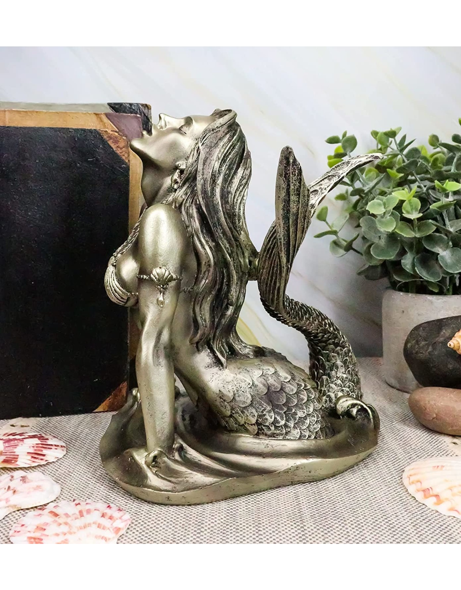 Monte M. Moore Giftware & Lifestyle -  Mermaid looking into the sun Monte M. Moore