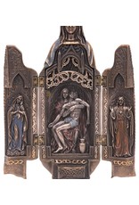 Veronese Design Giftware & Lifestyle - Triptych Statue of Virgin Mary Triptych Altar