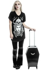 Killstar Killstar tassen en accessoires - Killstar Doodskist Koffer Trolley