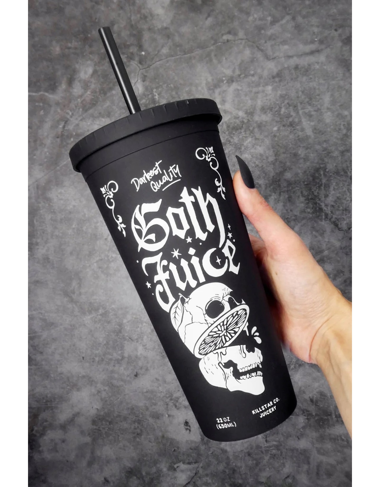 Killstar Drinkware - Goth Juice Cold Brew Cup
