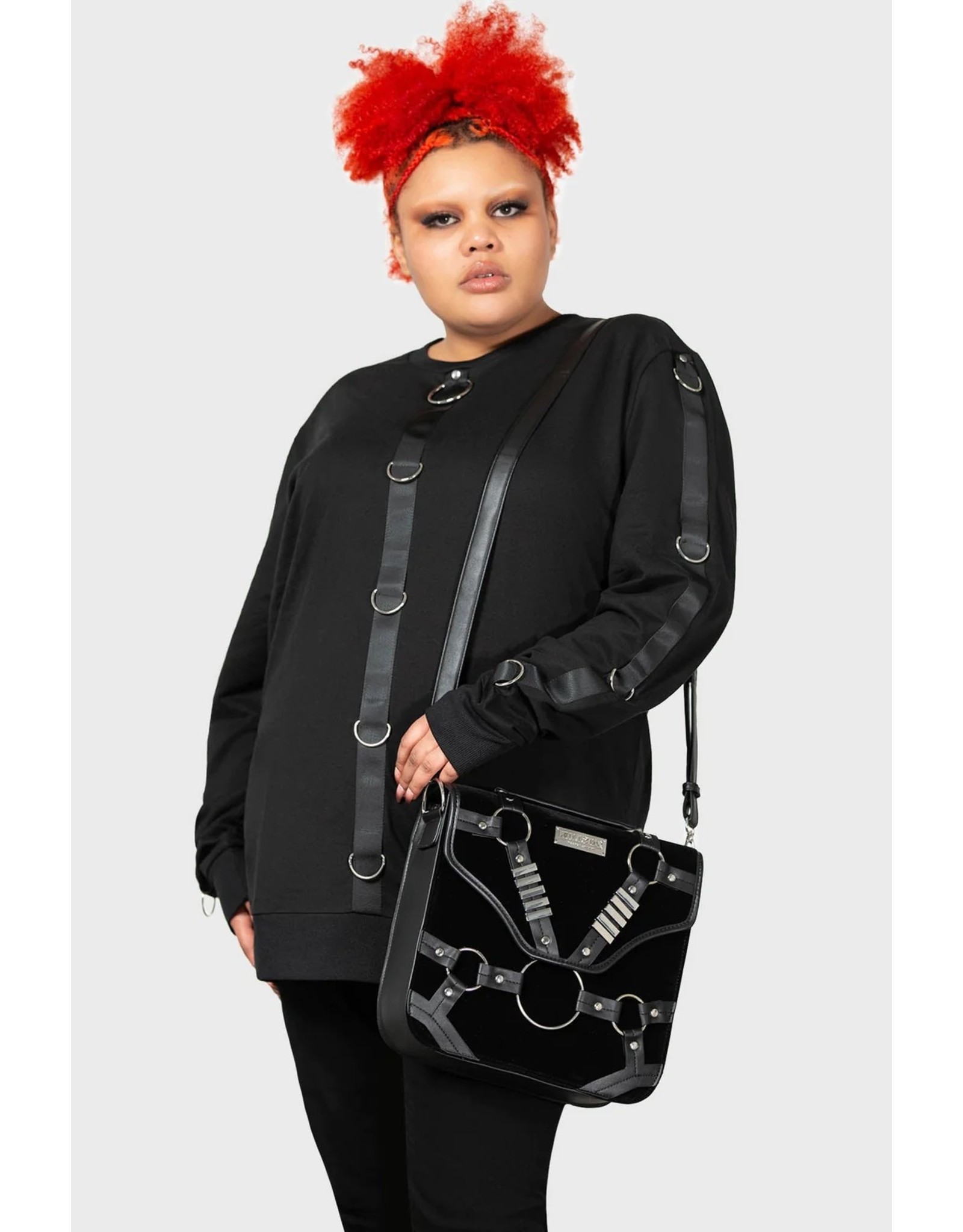 Killstar Gothic Bags Steampunk Bags - Killstar Witches of Wicked Messenger Bag