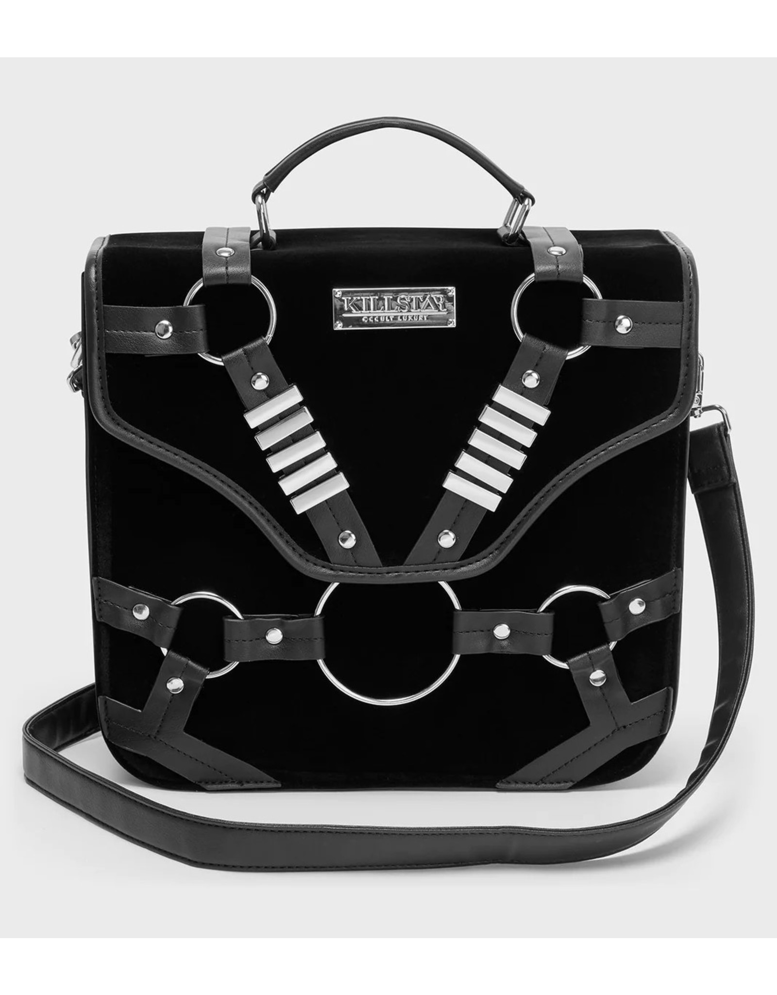Killstar Gothic Bags Steampunk Bags - Killstar Witches of Wicked Messenger Bag
