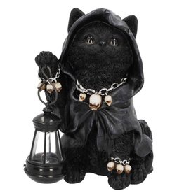 Alator Cat figurine Reapers Feline Lantern 18.5cm Nemesis Now