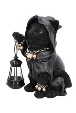 Alator Giftware & Lifestyle - Kattenbeeldje Reapers Feline Lantaarn 18,5cm Nemesis Now