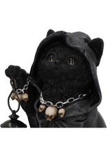 Alator Giftware & Lifestyle - Kattenbeeldje Reapers Feline Lantaarn 18,5cm Nemesis Now