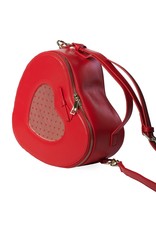 Banned Vintage bags Retro bags - Banned Elegant Spots Heart Handbag red